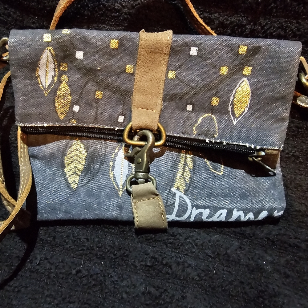 Denim crossbody